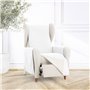 Housse de fauteuil Eysa SILVER Blanc 100 x 110 x 55 cm Réversible