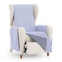 Housse de fauteuil Eysa SILVER Bleu 100 x 110 x 55 cm Réversible