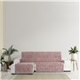 Housse pour chaise longue accoudoir long gauche Eysa TURIN Rose 100 x 110 x 300 cm