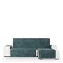 Housse pour chaise longue accoudoir court droit Eysa TURIN Bleu 100 x 110 x 300 cm