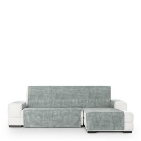 Housse pour chaise longue accoudoir court droit Eysa TURIN Gris perlé 100 x 110 x 300 cm