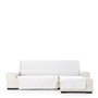 Housse pour chaise longue accoudoir court droit Eysa SILVER Blanc 100 x 110 x 240 cm