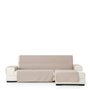 Housse pour chaise longue accoudoir court droit Eysa SILVER Beige 100 x 110 x 240 cm