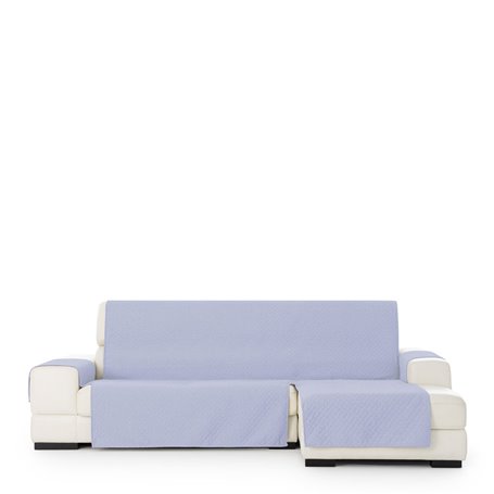 Housse pour chaise longue accoudoir court droit Eysa SILVER Bleu 100 x 110 x 240 cm