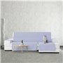 Housse pour chaise longue accoudoir court droit Eysa SILVER Bleu 100 x 110 x 240 cm