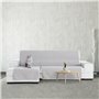 Housse pour chaise longue accoudoir long gauche Eysa SILVER Gris clair 100 x 110 x 240 cm