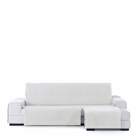 Housse pour chaise longue accoudoir court droit Eysa LEVANTE Blanc 100 x 110 x 240 cm