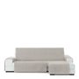 Housse pour chaise longue accoudoir court droit Eysa LEVANTE Beige Lin 100 x 110 x 240 cm