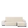 Housse pour chaise longue accoudoir court droit Eysa LEVANTE Beige 100 x 110 x 240 cm