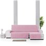 Housse pour chaise longue accoudoir court droit Eysa LEVANTE Rose 100 x 110 x 240 cm