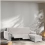 Housse pour chaise longue accoudoir court droit Eysa MONTBLANC Beige 100 x 110 x 240 cm