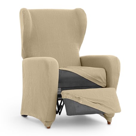 Housse de fauteuil avec pieds séparés Eysa ULISES Beige 90 x 100 x 75 cm