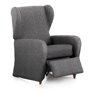 Housse de fauteuil avec pieds séparés Eysa ROC Gris foncé 90 x 120 x 85 cm