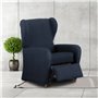 Housse de fauteuil avec pieds séparés Eysa ROC Bleu 90 x 120 x 85 cm