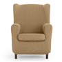 Housse de fauteuil à oreilles Eysa ULISES Beige 80 x 100 x 90 cm