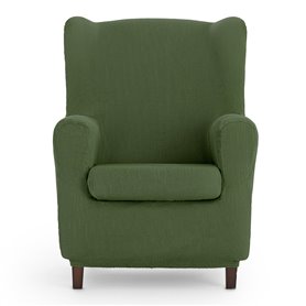 Housse de fauteuil à oreilles Eysa ULISES Vert 80 x 100 x 90 cm