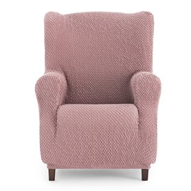 Housse de fauteuil à oreilles Eysa THOR Rose 80 x 110 x 90 cm