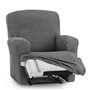 Housse de fauteuil Eysa THOR Gris foncé 80 x 100 x 90 cm