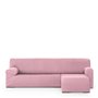 Housse pour chaise longue accoudoir court droit Eysa ULISES Rose Rose clair 110 x 110 x 310 cm