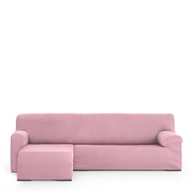 Housse pour chaise longue accoudoir long gauche Eysa ULISES Rose Rose clair 110 x 110 x 310 cm