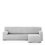 Housse pour chaise longue accoudoir court droit Eysa ULISES Gris perlé 110 x 110 x 310 cm