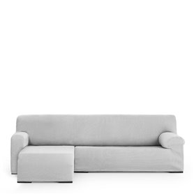 Housse pour chaise longue accoudoir long gauche Eysa ULISES Gris perlé 110 x 110 x 310 cm