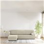 Housse pour chaise longue accoudoir long gauche Eysa THOR Blanc 110 x 110 x 310 cm