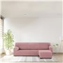 Housse pour chaise longue accoudoir court droit Eysa THOR Rose 110 x 110 x 310 cm