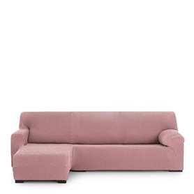 Housse pour chaise longue accoudoir long gauche Eysa THOR Rose 110 x 110 x 310 cm