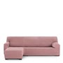 Housse pour chaise longue accoudoir long gauche Eysa THOR Rose 110 x 110 x 310 cm