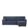 Housse pour chaise longue accoudoir court droit Eysa THOR Bleu 110 x 110 x 310 cm