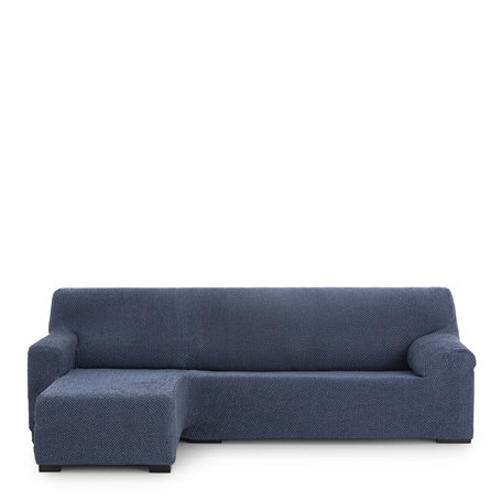 Housse pour chaise longue accoudoir long gauche Eysa THOR Bleu 110 x 110 x 310 cm