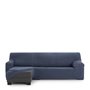 Housse pour chaise longue accoudoir long gauche Eysa THOR Bleu 110 x 110 x 310 cm