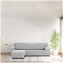 Housse pour chaise longue accoudoir long gauche Eysa THOR Gris 110 x 110 x 310 cm