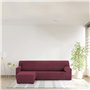 Housse pour chaise longue accoudoir long gauche Eysa THOR Bordeaux 110 x 110 x 310 cm