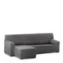 Housse pour chaise longue accoudoir long gauche Eysa ROC Gris foncé 120 x 120 x 360 cm