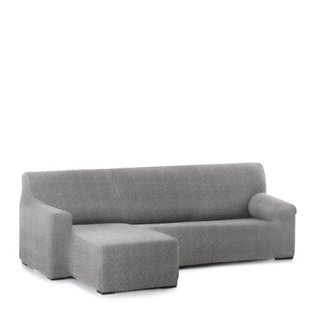 Housse pour chaise longue accoudoir long gauche Eysa ROC Gris clair 120 x 120 x 360 cm