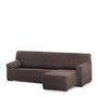 Housse pour chaise longue accoudoir court droit Eysa ROC Marron 120 x 120 x 360 cm