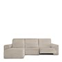 Housse pour chaise longue accoudoir long gauche Eysa ROC Blanc 120 x 120 x 360 cm