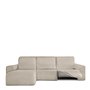 Housse pour chaise longue accoudoir long gauche Eysa ROC Blanc 120 x 120 x 360 cm