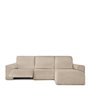 Housse pour chaise longue accoudoir court droit Eysa ROC Beige 120 x 120 x 360 cm