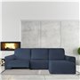 Housse pour chaise longue accoudoir court droit Eysa ROC Bleu 120 x 120 x 360 cm