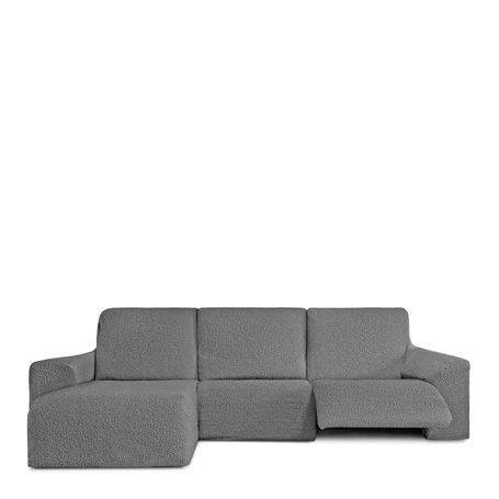 Housse pour chaise longue accoudoir long gauche Eysa ROC Gris clair 120 x 120 x 360 cm