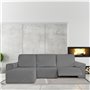 Housse pour chaise longue accoudoir long gauche Eysa ROC Gris clair 120 x 120 x 360 cm