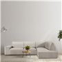 Housse pour chaise longue accoudoir long droit Eysa ROC Blanc 110 x 120 x 500 cm