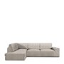 Housse pour chaise longue accoudoir long gauche Eysa ROC Blanc 110 x 120 x 500 cm