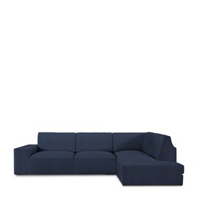 Housse pour chaise longue accoudoir long droit Eysa ROC Bleu 110 x 120 x 500 cm