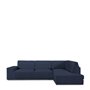 Housse pour chaise longue accoudoir long droit Eysa ROC Bleu 110 x 120 x 500 cm