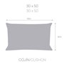 Housse de coussin Eysa LEVANTE Blanc 30 x 50 cm Rectangulaire