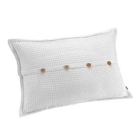 Housse de coussin Alexandra House Living Banús Blanc 50 x 75 cm